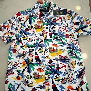 Polo Ralph Lauren button down shirt 8 NWT